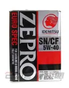 【易油網】【缺貨】IDEMITSU ZEPRO EURO SPEC 5W40 日規超高等級機油 4L 出光 SN