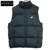【DOKODEMO】Nike FB7374-010 黑色 F CLUB 羽絨背心，M 碼 [二手]