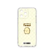 (店+)【TRON】TRON iPhone 15 PRO MAX 吐司麵包君心情系列 四角防摔載具殼 軟殼 手機殼
