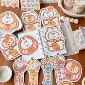 軟綿綿的/軟綿綿的御守大貼紙十二代/防水貼紙/共12款