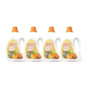 【熊麻吉】橘子油+小蘇打抗菌去汙洗衣精 3500g/4入組