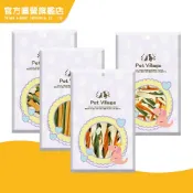 【Pet Village 魔法村】多效潔牙骨120g-多種造型 (寵物零食 狗零食 全齡犬 潔牙骨 嚼嚼骨)｜官方旗艦店