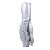 【MEGA GOLF】雪之櫻 女用高爾夫球袋 8.5吋 贈娃包 高爾夫球桿袋 高爾夫女袋 雪白銀