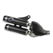 DNS部品 TERMIGNONI DUCATI MONSTER 821 碳纖維尾段排氣管 (觸媒版)