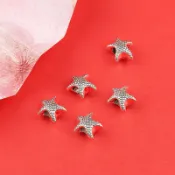 創意卡通閤金古銀鏤空派大星大孔串手鏈項鏈飾品配件學生兒童女新