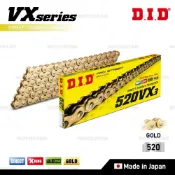 D.I.D 520VX3 × 88ZB 黃金油封鏈條 專利X型油封 重機專用鏈條【日本原裝進口】DID鏈條