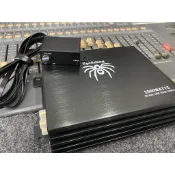 美國蜘蛛 2025最新兩聲道D類擴大機 2000W 含原廠線控 重低音專用車用擴大機 全配(動力音響二館)
