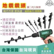 吉宅良品 鬆土鑽 電鑽螺旋鬆土 挖坑 挖土 鑽土 鬆土必備 麻花鑽頭 園藝種植打洞神器 合金地鑽鑽頭 花園種花 種菜拉麵