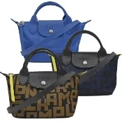 【LONGCHAMP】Le pliage XS尼龍迷你水餃包手提包斜背包