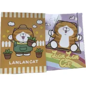 (店+)【彤老闆食品百貨】白爛貓16K固頁(線條)筆記本