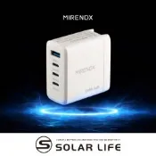 日本emirai MIRENEX 氮化鎵GaN多孔電源供應器 PD100W AC-DK73T.適用emirai 行動電源 插座快充頭 USB充電頭 插頭豆腐頭