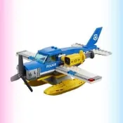 【載具】LEGO 60175 City 樂高 城市 森林 山老鼠 特勤 警察 武裝 警用 螺旋槳 海上 水上飛機
