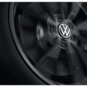 VW福斯 原廠動態鋁圈蓋 懸浮 磁浮 輪圈蓋 浮動 自動水平 新標 Golf Tiguan Touran Passat
