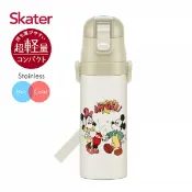 Y比小鼻 ◆原廠授權公司貨◆ Skater不鏽鋼直飲保溫水壺(470ml) 米奇Cooking (現貨) ❤️ㄚ比小鼻❤️