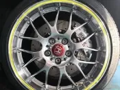 泰山美研社21071001 D1 SPEC 前S-RS版鍛造大六活塞卡鉗配355mm浮動碟 後GT版鍛造小四活塞卡鉗配3