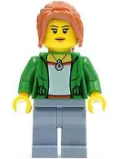 [樂高小人國] LEGO 正版樂高絕版品 70751 Ninjago 幻影忍者 空術神殿 Claire 克萊爾 人偶
