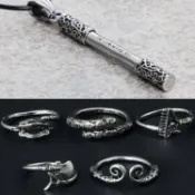 連盛 合金項鍊 個性飾品 孫悟空 金箍棒項鍊 男緊箍咒 情侶項鍊 飾品 潮流戒指 女飾品