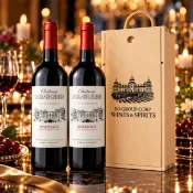 【酒條通】法國波爾多大傑萊城堡AOP紅葡萄酒雙入組
