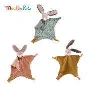 法國 Moulin Roty 三隻小兔子系列嬰兒安撫巾