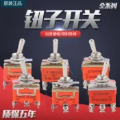 鈕子開關2腳3腳4腳6腳2檔3檔撥杆開關搖頭搖臂開關E-TEN搖桿開關