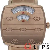 【DOKODEMO】Gucci Grip 157.5腕錶，附錶盒，PGP飾面，女錶，金色，拋光，成色極佳 [二手]