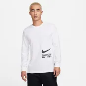 NIKE 長袖上衣 AS M NSW TEE LS BIG SWOOSH 男 FJ1120100 白 現貨 廠商直送