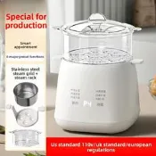 【品質認證】香港英規220V臺灣美規110v伏煮蛋器多功能蒸蛋器家用小型定時預約
