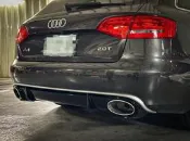 『海威車品』副廠 RS4 B8 後下巴 後下擾流 A4 B8 原廠保桿直上