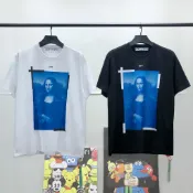 免運優*全新正品 Off-white 2022 巴黎 蒙娜麗莎的微笑 短袖TEE