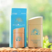 買一送一 ✨安耐曬金鑽高效防曬露NA 5X版☀️公司貨 柔光乳敏感肌特效防曬露60ml 防水防汗 超持久