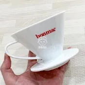 萬萬日貨。選物。預購。日本製。bonmac。VCD-2W。１～４杯用。錐形。手沖。咖啡。濾杯（附濾紙一盒40枚）