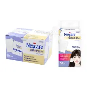 3M Nexcare 酒精交換加 - 100 張 | 酒精濕巾、準備墊、消毒棉籤 | 用於急救和消毒的異丙醇清潔墊