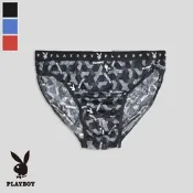 【PLAYBOY】親膚個性印花三角褲