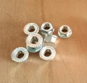 [ 鈦鴻興業 ] 鍍鋅鐵 法蘭螺帽/突緣螺帽/凸緣螺母/突緣螺母/螺母/小凸