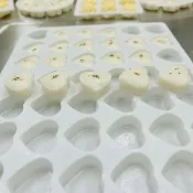 9158 人清單收藏🎗️正方形米發糕模具紅糕網紅糕點蒸盤甜甜圈圓形白糕桂花糕模具4PDO