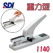 辦公必備【手牌SDI】重力型釘書機 NO.1140 （可用四種針） 釘書機 訂書針 釘書針 裝訂 平針 省力 辦公用品