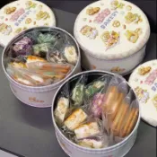 精選甄品💖清倉送小熊鐵罐雪花酥零食牛軋餅伴手禮情人節送女生兒童禮物ks