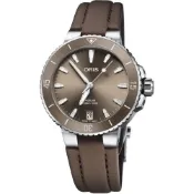 ORIS 豪利時 Aquis日曆機械錶-36.5mm 0173377314156-0731801FC