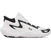 【UNDER ARMOUR】UA99精選 男女同款 JET ”25 籃球鞋_6001585-100(白色)