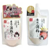 【元氣小舖】日本原裝 京都 歌舞伎 亮白保濕 酒粕面膜 水洗式 170g
