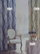 A++~波紋遮光三明治防光窗簾3元~9975~3色
