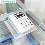 協貿國際日用品生活6館 三角鐵藝花架簡約辦公室電話機托盤懸掛三角架辦公桌三角置物架