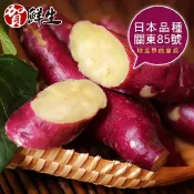日本團購美食-紫皮奶香栗子地瓜(1kg/包)*20包/箱  / 栗香地瓜 / 栗子地瓜 / 解凍即食 / 冷凍食品