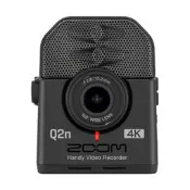 鐵克樂器-ZOOM Q2N-4K 廣角4K 隨身直播攝影機 錄影機 錄音機 二合一 立體聲 (公司貨)
