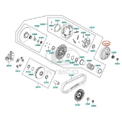 Y.S KYMCO 光陽原廠 刺激/XCITING 400 離合器外套/碗公 料號22100-LKF5-E00