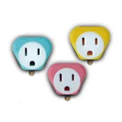 (店+)【太星電工】熊安全3P轉2P變換插頭  AEA511