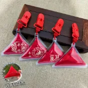 平安符袋 護身符袋 三角符袋 香火袋 符袋 拉鍊三角形福袋免縫平安福保護袋寶寶安全夾胎毛袋收納袋防水袋45jtj