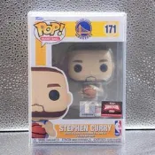 Funko pop NBA 勇士隊 Curry 明星賽 TargetCon限定貼 LBJ 公仔