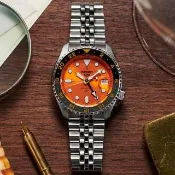 【SEIKO 精工】5 Sports系列 GMT兩地時間 機械腕錶 錶 手錶 送禮(SSK005K1/4R34-00A0U)