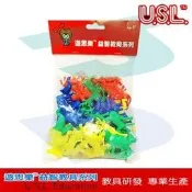 USL遊思樂教具 家禽家畜組 (48pcs) F1003E01 認知模型【小瓶子的雜貨小舖】